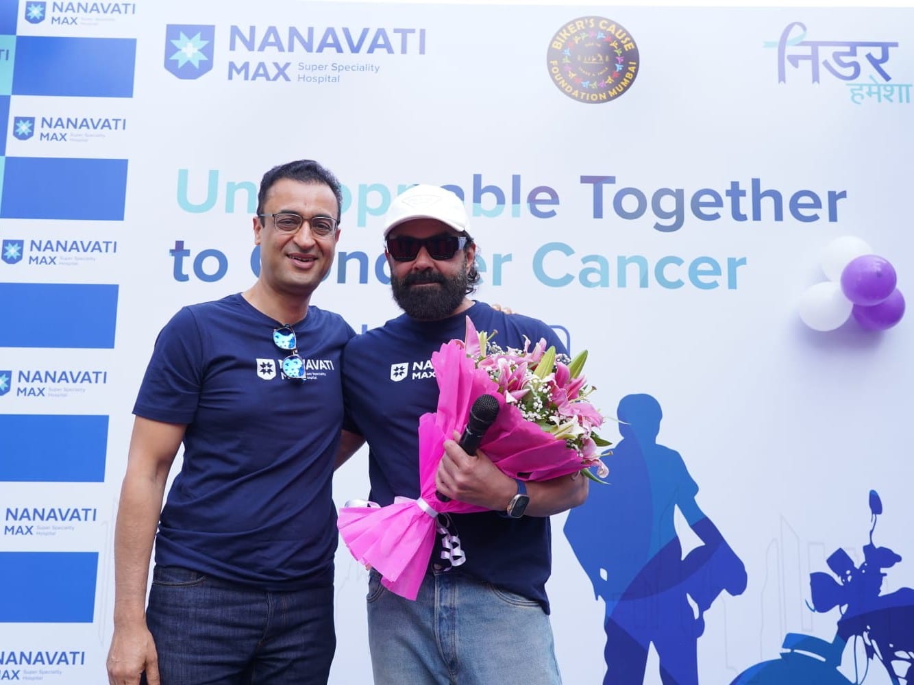 Cancer awareness Bikeathon held in Mumbai Healthcare Radius