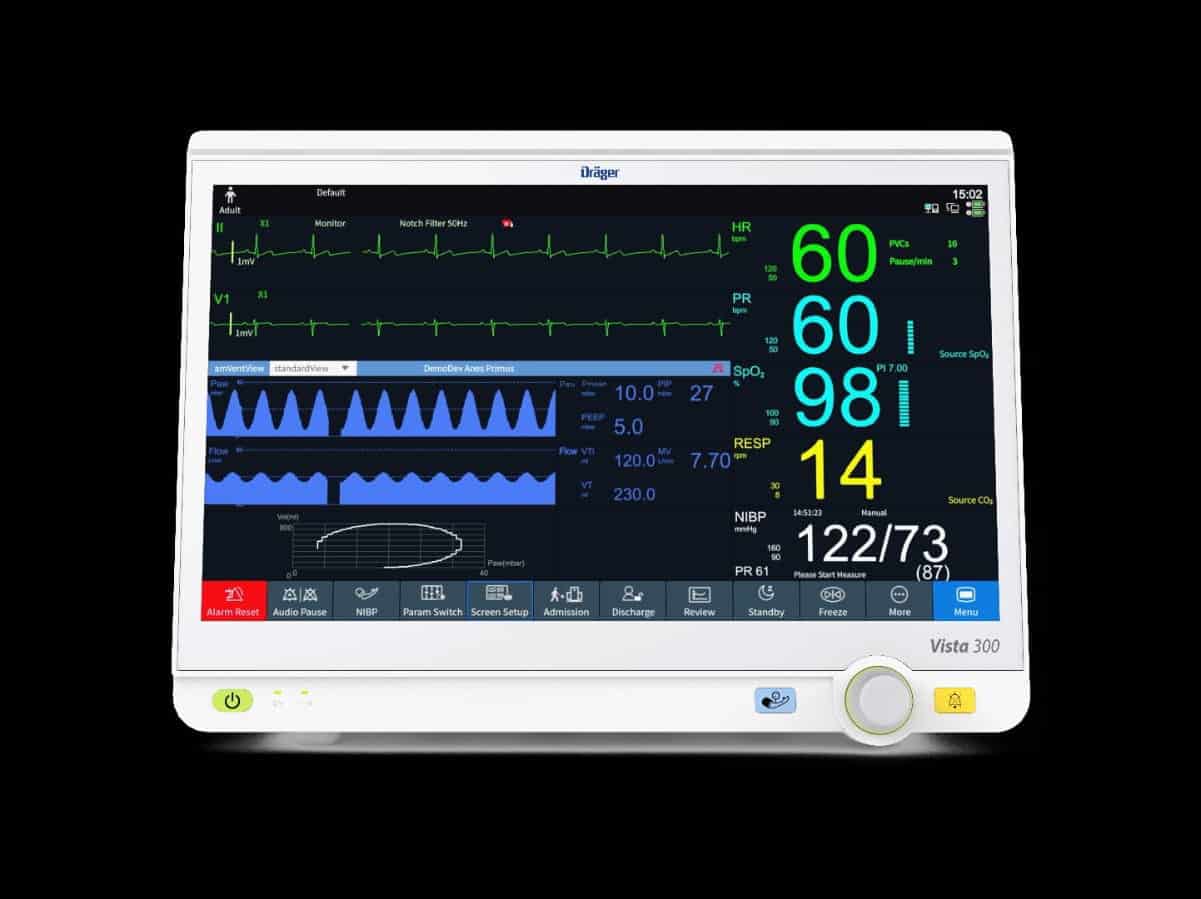 Dräger unveils Vista 300 patient monitoring system - Healthcare Radius